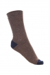 Cashmere & Elastane accessories socks frontibus marron chine dress blue 3 5 35 38 